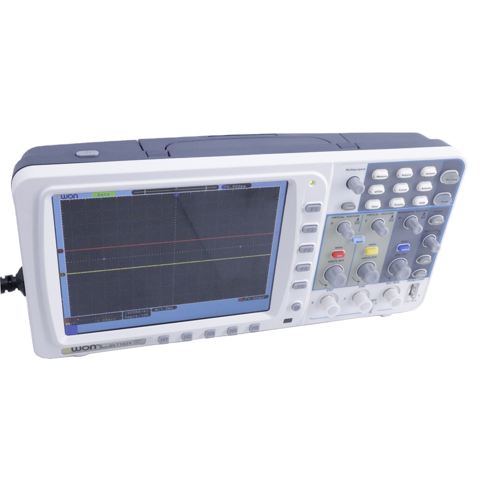 OWON SDS7102V デジタルストレージオシロスコープ - Digital Storage Oscilloscope 100Mhz のレビューと価格