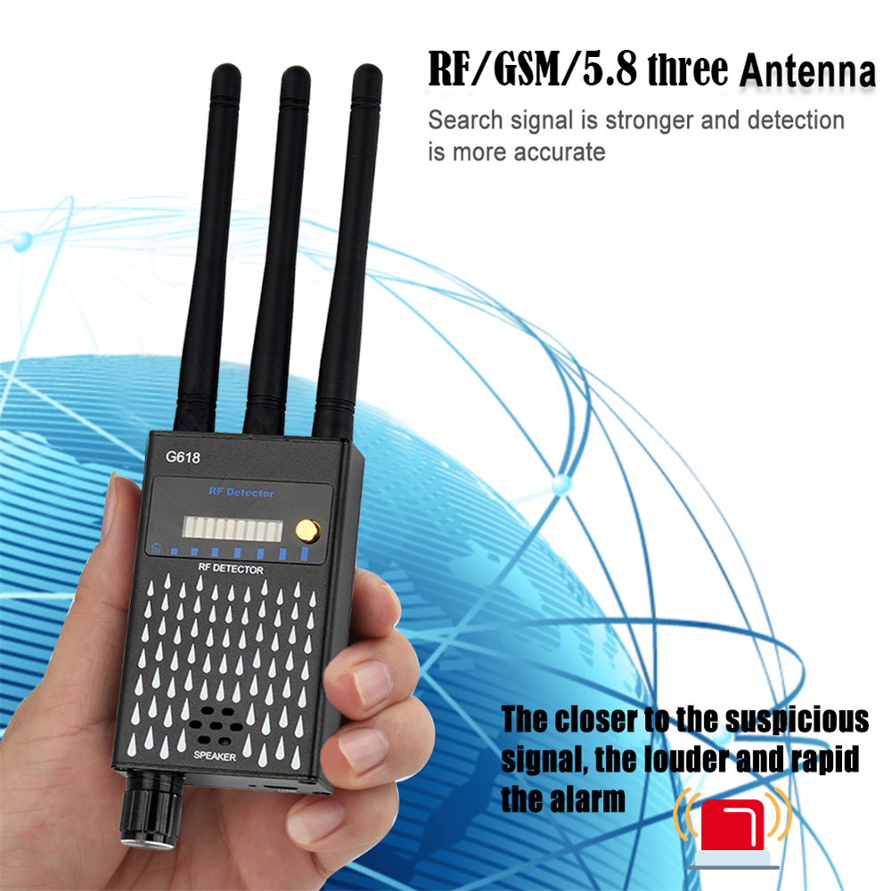 3 つのアンテナプロフェッショナル無線周波数検出デバイス G - Signal Generator Spectrum Analyzer のレビューと価格